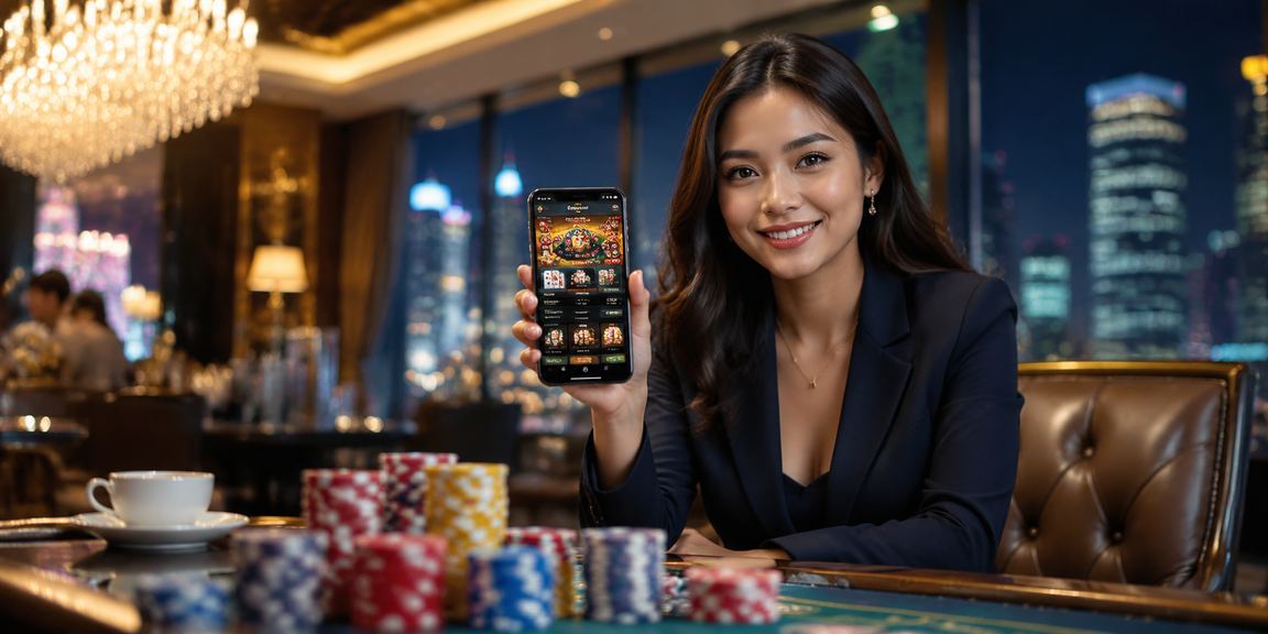 Pengalaman live casino mudah alih di 300000 dengan dealer secara langsung